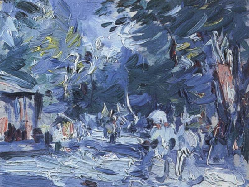 Samuel John Peploe Park Scene